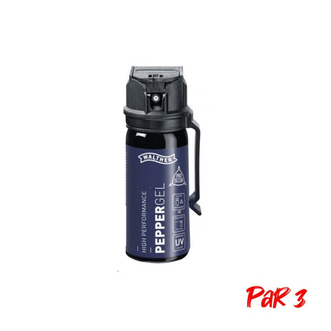 Bombe de défense Walther Prosecur gel au poivre 2.2022P3