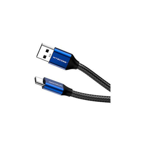 Câble de chargement Nitecore USB type C - USB 2.0 NCUSBC