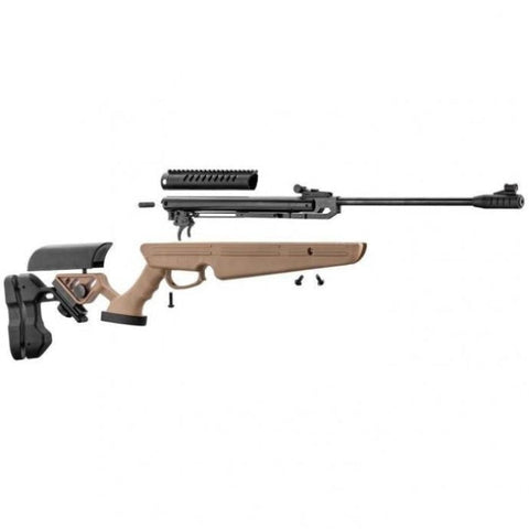 Carabine à plomb BO Manufacture Quantico Tan - Piston ressort - Cal.