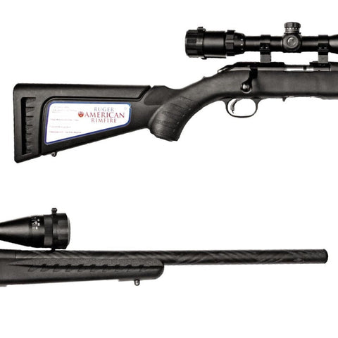 Carabine Ruger American Rimfire Custom - Cal. 22 LR + Lunette 3-9x40