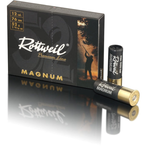 Cartouches à plomb Rottweil Magnum 52 Cal. 12/76 2316791