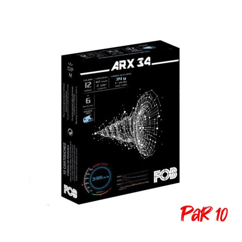 Cartouches de chasse FOB ARX 34 - Cal.12/67 - Par 10 1052380006P10