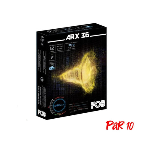 Cartouches de chasse FOB ARX 36 - Cal.12/70 - Par 10 105AR80007P10
