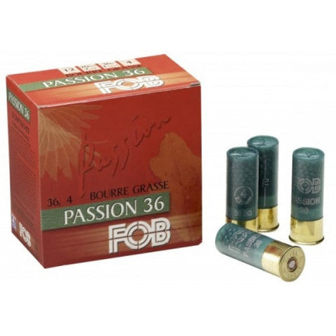 Cartouches de chasse FOB Passion 36 BG - Cal.12/70 - Par 25 105LHC0004