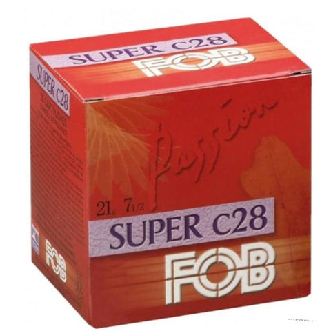 Cartouches de chasse FOB Super 28 - Cal.28/70 - Par 25 1055Y70006