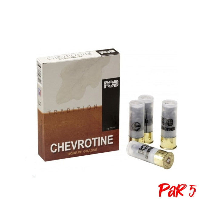Cartouches FOB Chevrotine - Cal.16/67 - Par 10 105388009GP5