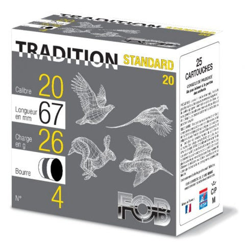 Cartouches FOB Standard - Cal.20/67 - Par 25 10599Q0004