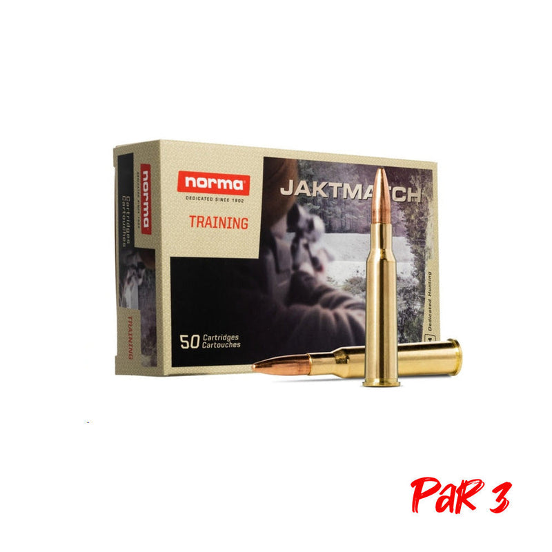 Cartouches Norma Jakt Match FMJ - Cal. 7 mm RM 62201452P3