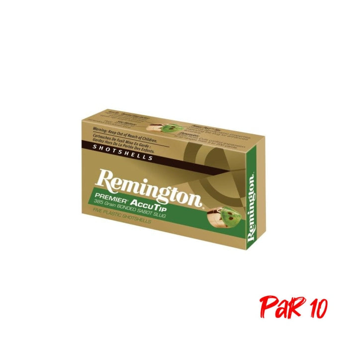 Cartouches Remington Accutip Bonded PRA12P10