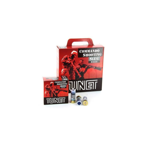 Cartouches Tunet Commando Shooting par pack x100 Cal. 12/67 101PS80BCO
