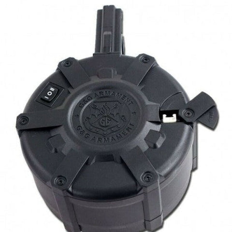 Chargeur G&G AEG M4 2300 Cps Drum Electrique S10329