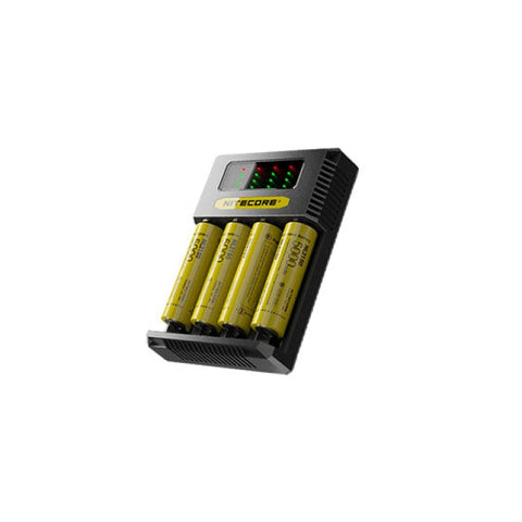Chargeur intelligent Nitecore 3000mA chacun - Ecran LCD NCCI4