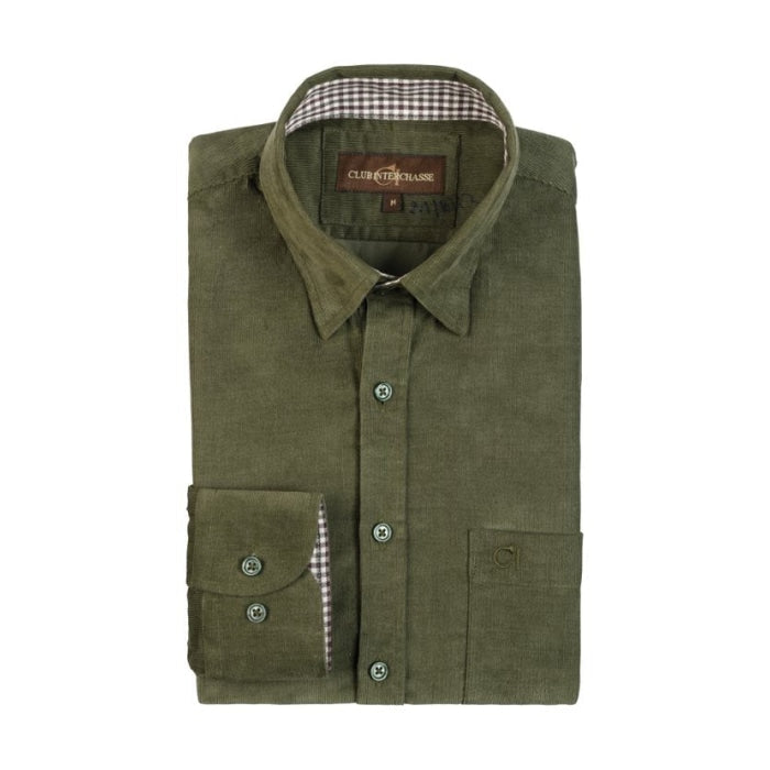 Chemise Club Interchasse Olive CICH179S