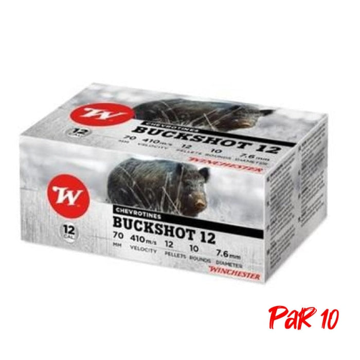 Chevrotine Winchester BuckShot - Cal. 12/70 CHBS12P9GP10