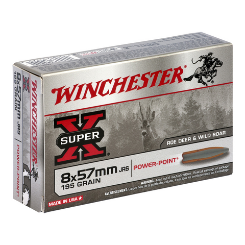 Balles Winchester Power Point - Cal. 8x57 JRS