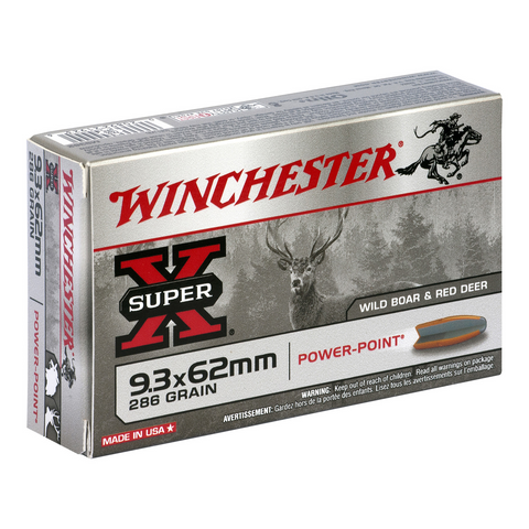 Balles Winchester Power Point - Cal. 9.3x62