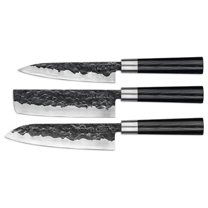 Coffret 3 couteaux Samura Blacksmith SMSBL0220