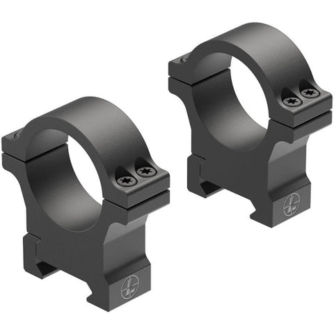Colliers Leupold Open Range Cross-Slot Rings 30mm Matte 784605
