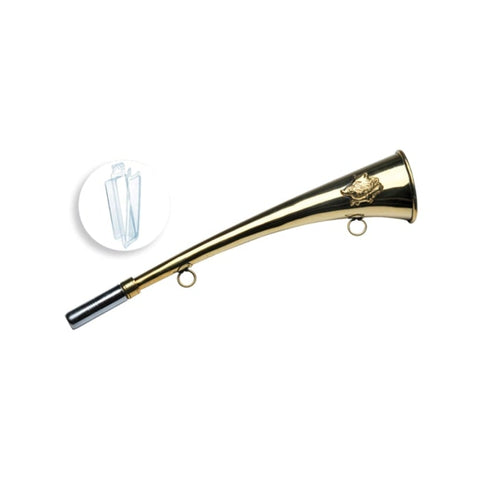 Corne d’appel Januel en Laiton décor sanglier - 25 cm JA32502