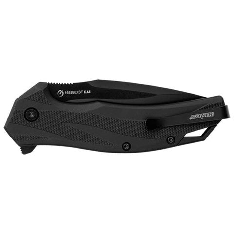 Couteau de poche Kershaw Lateral lame mixte noire KW1645BLKST