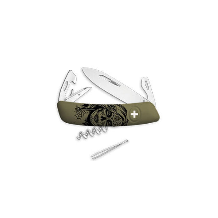 Couteau multifonction Swiza D03 Girls Skull - 11 fonctions ZD03GSKUL