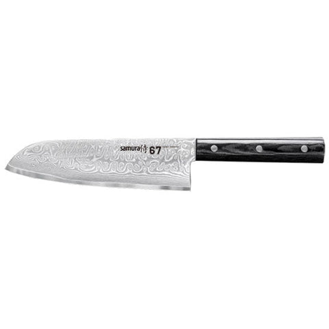 Couteau Samura Damascus 67 Santoku SMSD670094M