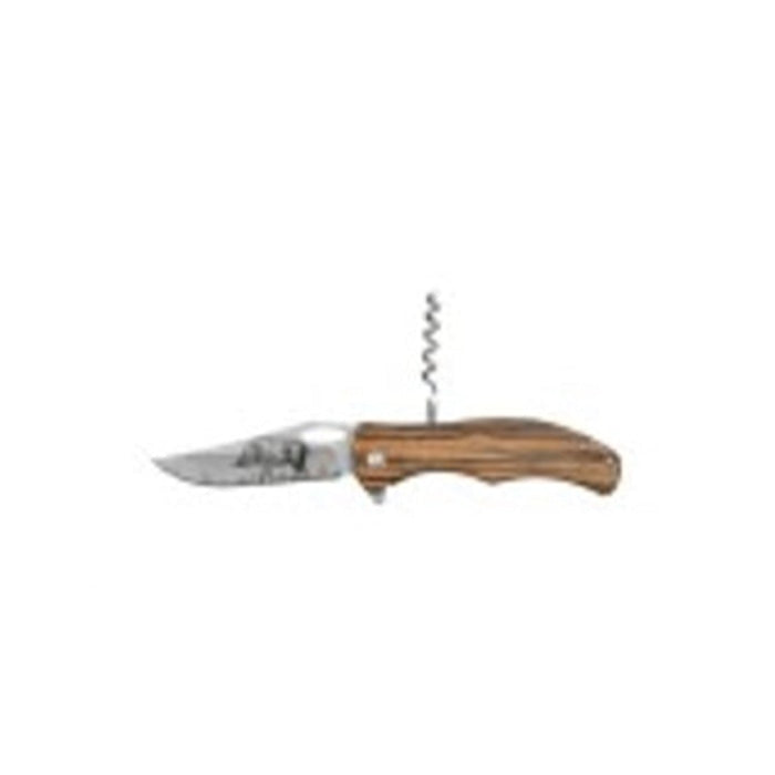 Couteau tire-bouchon Stepland gravure animalière SLCU209G