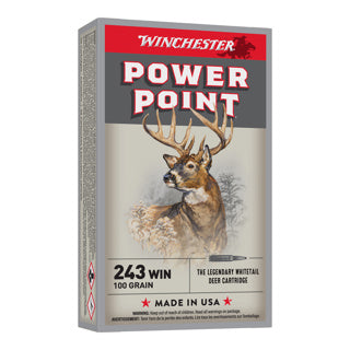 Balles Winchester Power Point  - Cal. 243 Win