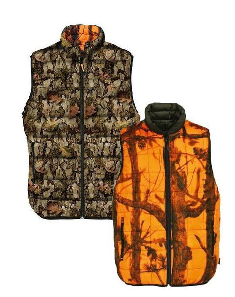 Gilet de chasse Percussion Warm Réversible - ChasseTir.com