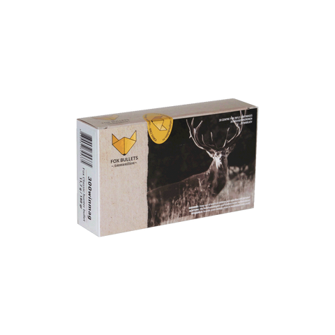 Cartouches Fox Bullets - Cal. 300 Win. Mag.