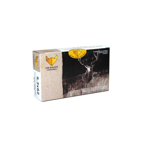 Cartouches Fox Bullets - Cal. 9.3x62