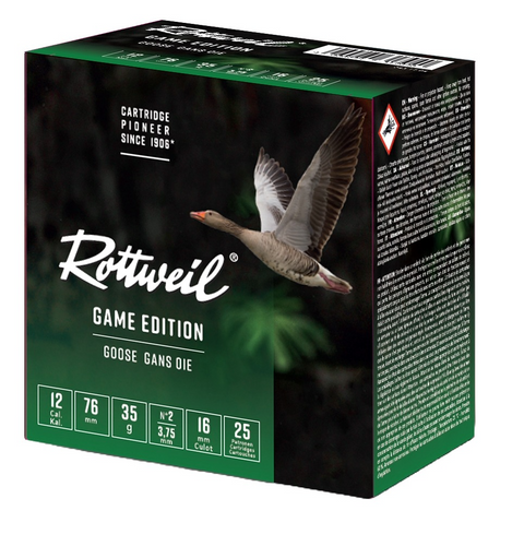 Cartouches Rottweil Game Edition Oie - Cal. 12/76