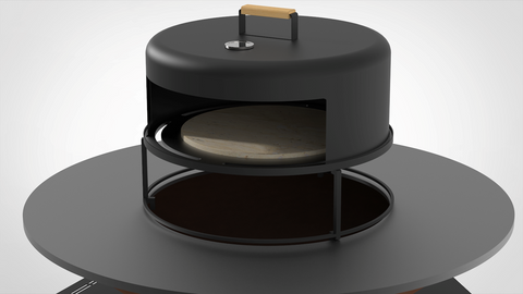 Four à pizza pour brasero – Forno Di Tonio par Random + accessoires OFFERT