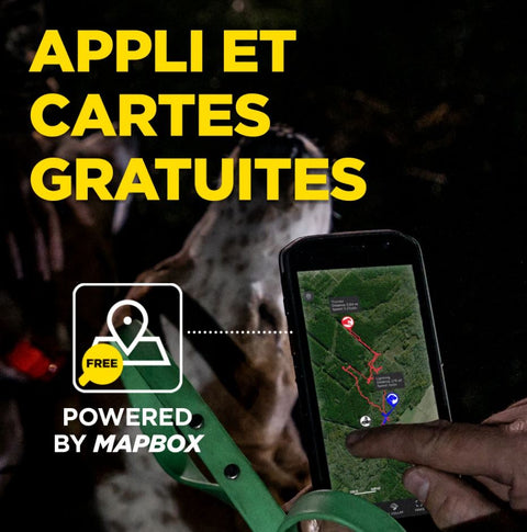 Collier GPS et dressage Dogtra PATHFINDER2