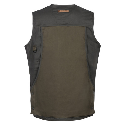 Gilet de chasse Percussion Tradition - Marron