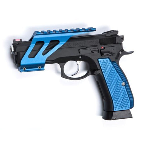 Grip ASG Alu CZ SP01 - Bleu 18478