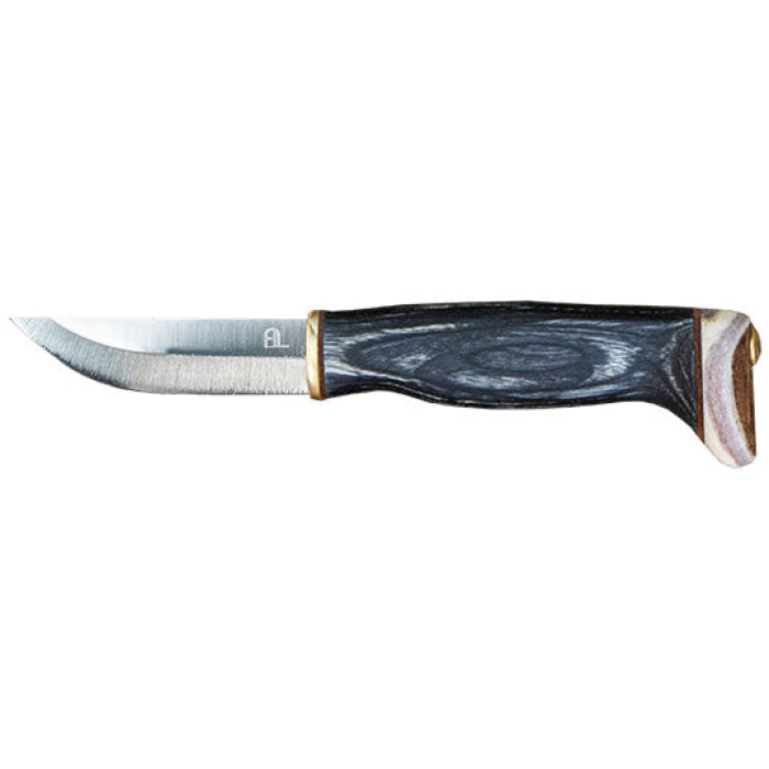 Handicraft knife Arctic Legend Manche bois teinté noir AL009