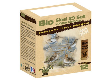 Cartouches Jocker Bio Steel 29 Soft - Cal. 12/70/12