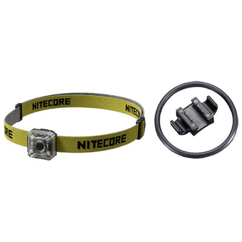 Kit Lampe de position Nitecore bandeau + montage pour vélo + câble