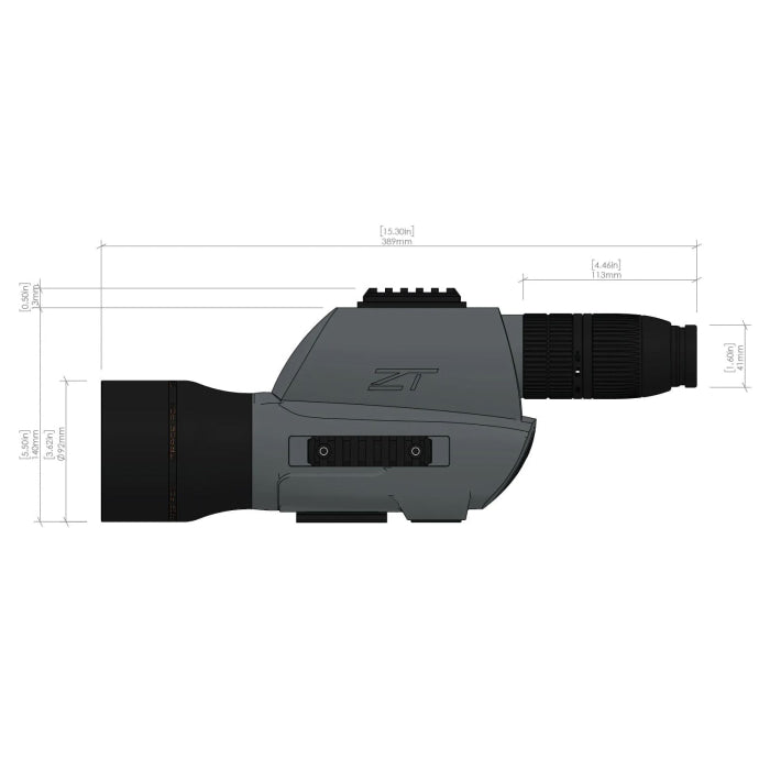 Longue-vue ZéroTech Trace ADV 20-60x80 OSR ZTVT206080
