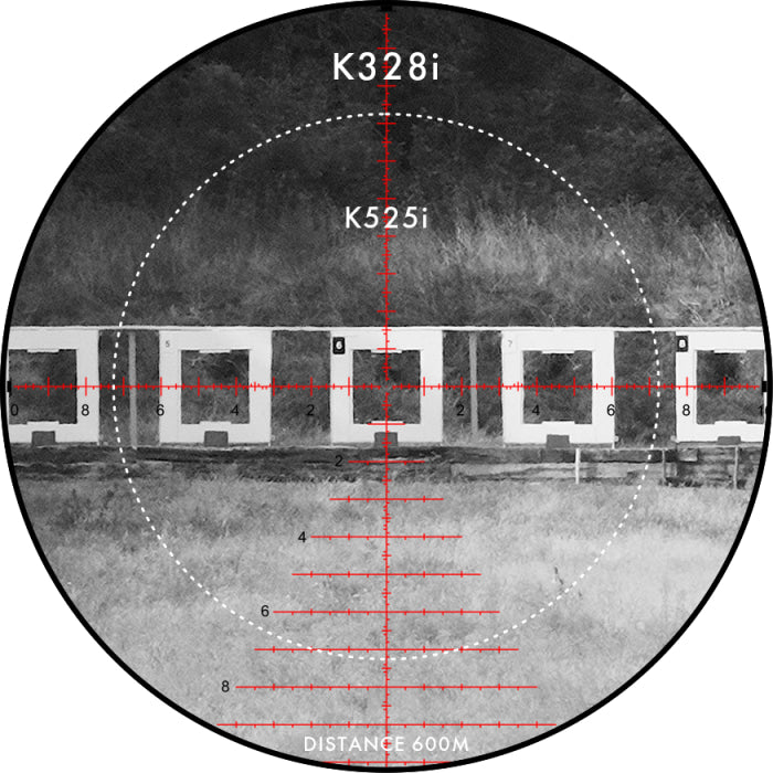 Lunette de tir Kahles K328I 3.5-28x50 Ret. SKMR+ KA10696