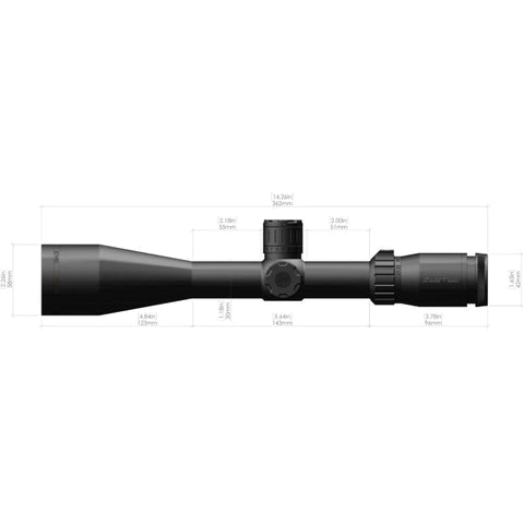 Lunette de tir ZéroTech Trace 4,5-27x50 ZTLTR452750A