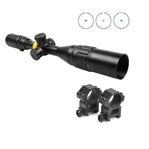 Lunette Tactical Ops 4-16x44 OEYS Illumination Rouge et Verte avec