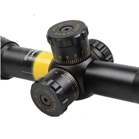 Lunette Tactical Ops 4-16x44 OEYS Illumination Rouge et Verte avec