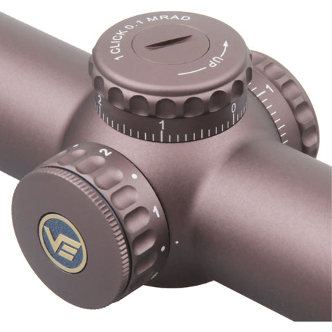 Lunette Vector Optics Continental 1-6x24 SFP RET BDC Coyote VE00068