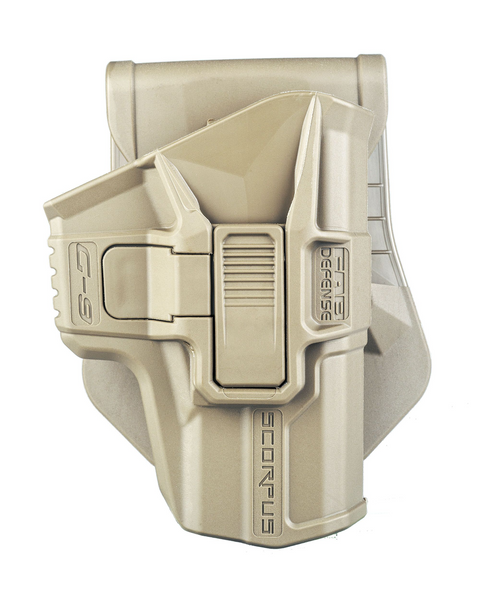 Holster Mako Glock 17 - Paddle - Rétention Niveau 2 - Droitier