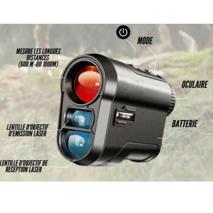Monoculaire de vision thermique Micro Lynx Pro LH15 + Télémètre
