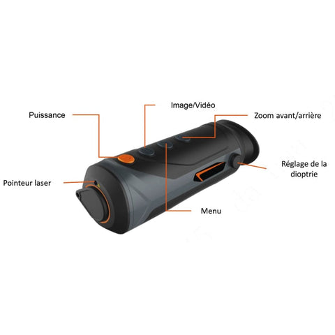 Monoculaire de vision thermique Pixfra M20 DA1001