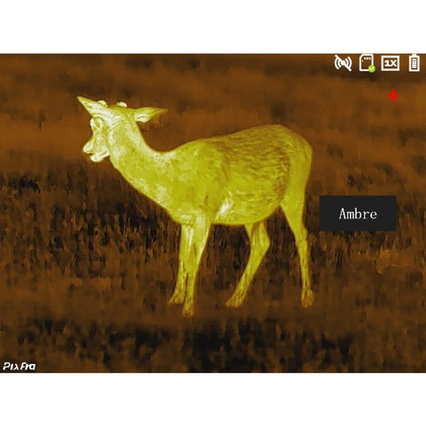 Monoculaire thermique Pixfra Série Arc - Noir DA1040