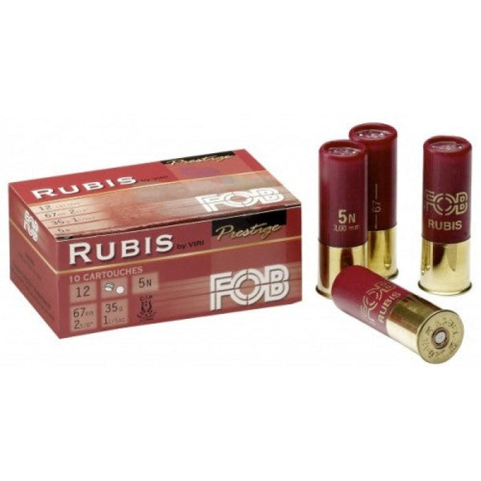 Munitions de chasse FOB Rubis - Cal.12/67 - Par 10 105DR2604N